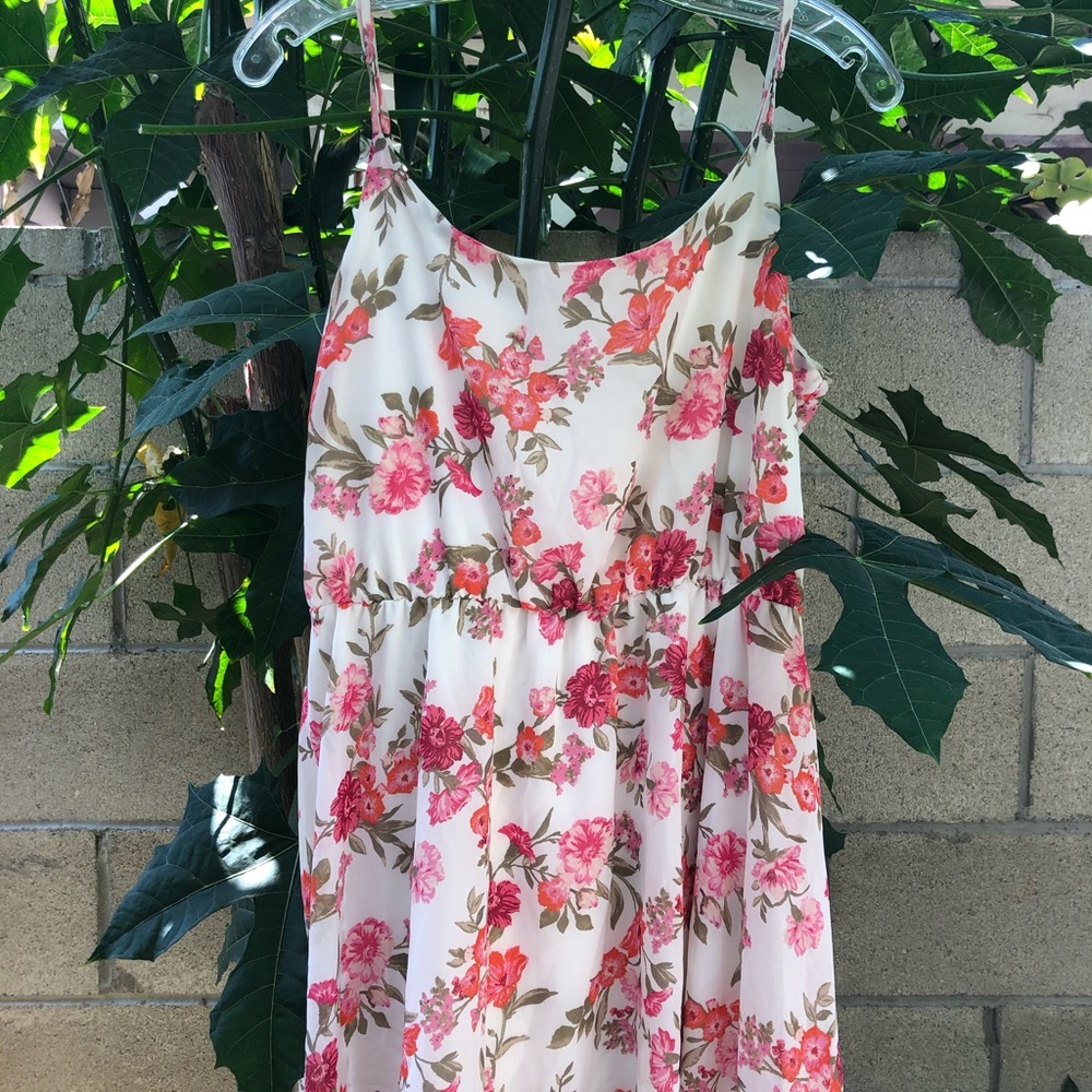 mini floral dress